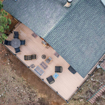 Boulder Multi-Level Wraparound Deck