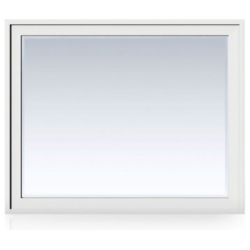 James Martin Vanities E444-M48 Addison 39" x 48" Framed Bathroom - Glossy White