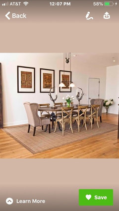 help selecting mid century modern chair w traditional table