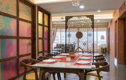 Houzz Tour: A Surat Flat Celebrates Traditional Indian Elements