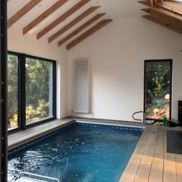 Modern Pool House with Endless Pool and Hot Tub in County Wicklow