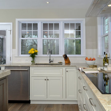 White With A Twist - Knotty Alder Furniture Island