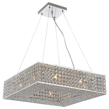 Dannie 12 Light Chandelier With Chrome Finish