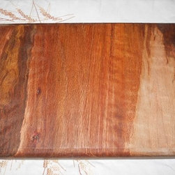 Hand crafted Solid Oak Cutting Board preserved with cedar oil and stone - Products