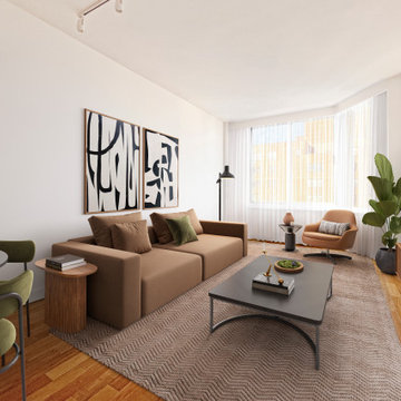 Virtual Staging Examples - Industrial Style