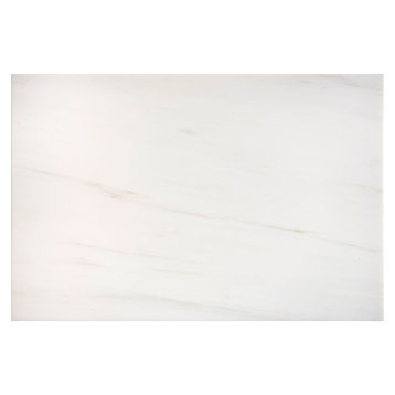 12"x18" Bianco Dolomiti Tile Honed and Beveled