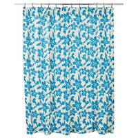Briar Shower Curtain, Azure, 72x72