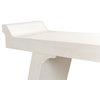Suspension Console Table Extra Long Working White