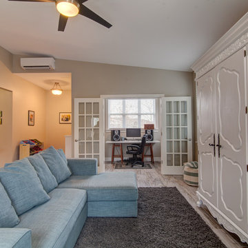 East Nashville Foursquare family room addition