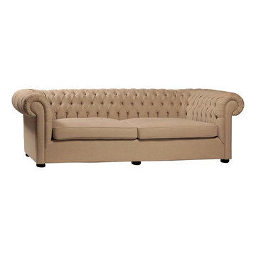 Dovetail Alexander Linen Sofa