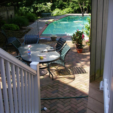Multi Level Trex Deck & Artisan Railings - Bernardsville NJ
