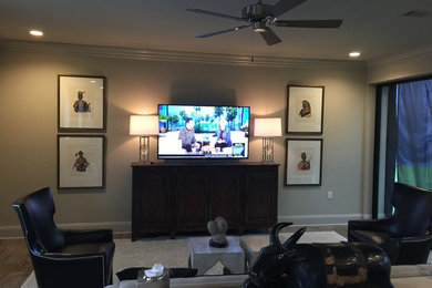 Example of a home gym design in Little Rock