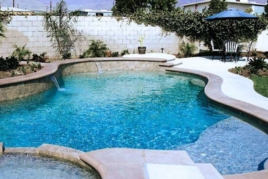 Pool - contemporary pool idea in Austin