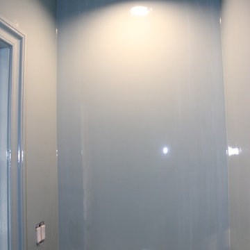 Powder Room with Fine Paints of Europe!!