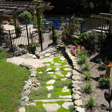 Natural Stone Walkway
