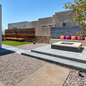 Westside El Paso Contemporary Outdoor Living
