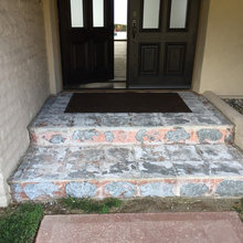 Stone for fireplaces and