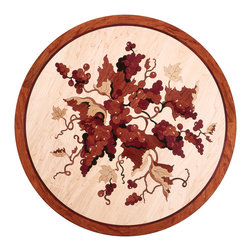 Oshkosh Designs Shiraz Inlay Medallion - Hardwood Flooring