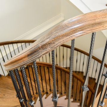 Project #34 | Elegant European Iron & Wood Staircase