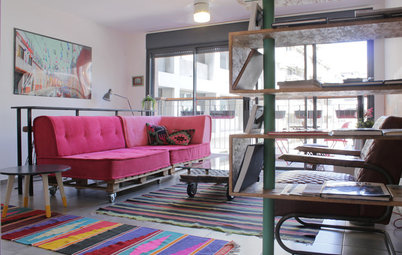 My Houzz: Colorful Weekend Apartment Getaway in Israel