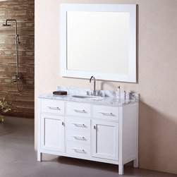 White Bathroom Vanities - Bathroom Vanities And Sink Consoles