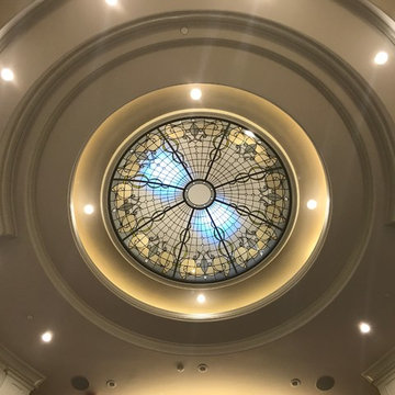 Atherton Home: Custom Entryway Domes