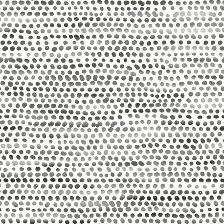 Moire Dots Peel and Stick Wallpaper, Black and White, 28 Sq Ft