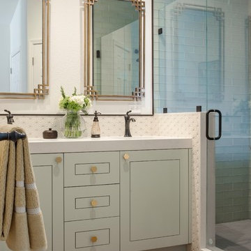 Eclectic Master Bathroom