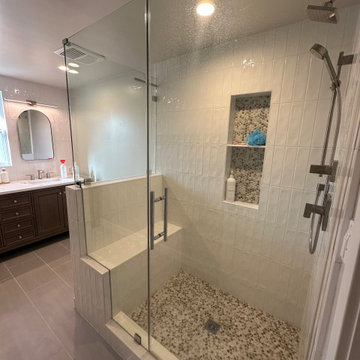 Sauer Residence- Kids & Master Bathroom Remodel