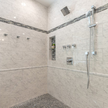 Blissful Feeling, after Relaxing in their New Master Bath in McLean VA
