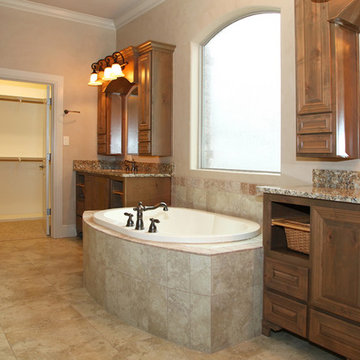 Separate Vanity and Tub