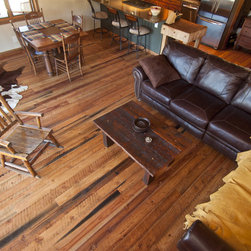 Trestlewood II Salty Fir Skipped Flooring - Hardwood Flooring