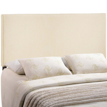 Ergode Region Linen Fabric Upholstered King Headboard - Elegant and Spacious Upg