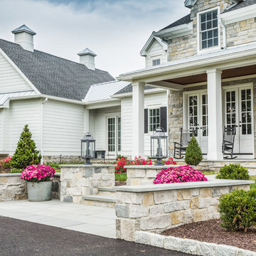 Hershey, PA Outdoor Kitchen and Entertainment Area