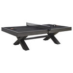 Imperial International - Blake Tennis Table - There is no better way to show off or develop your table tennis skills than on this striking table that is finished in Kona. Featuring adjustable leg levelers and a table top that is precisely inset into the wood frame, the Blake Table Tennis table is the perfect addition to any game room. Take on all comers, win home bragging rights and enjoy hours and hours of competition and fun on this sturdy yet beautiful table that is made from sustainable wood and powder-coated steel.
