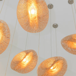 Warm and Eclectic Home - Pendant Lighting