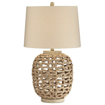 Pacific Coast Montgomery Rattan Rope Table Lamp, Natural