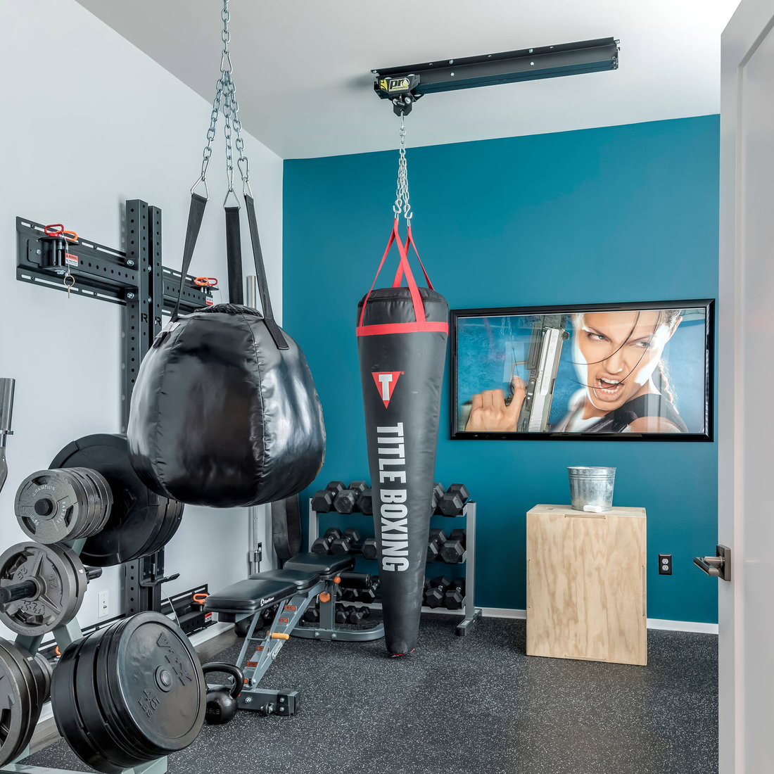 Gorgeous Home gym
