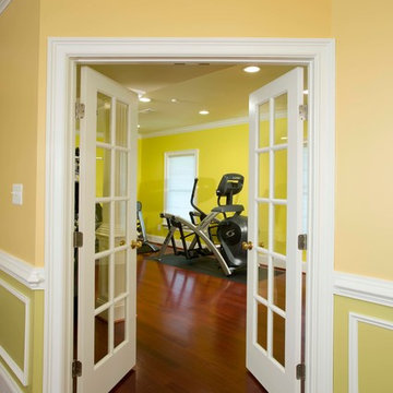 Movie Theatre Highlights Full Basement Remodel
