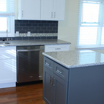 White and Gray Kitchen
