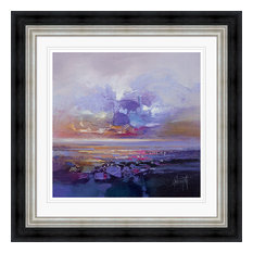 "Colour Collision Study" Framed Print by Scott Naismith, 71x71 cm