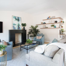 Living rooms and libraries