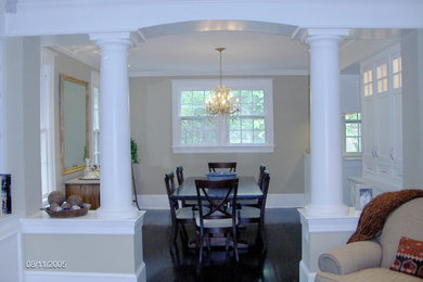 Inspiration for a mid-sized timeless dining room remodel in DC Metro