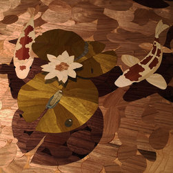 Koi Pond Coffee Table - Coffee Tables