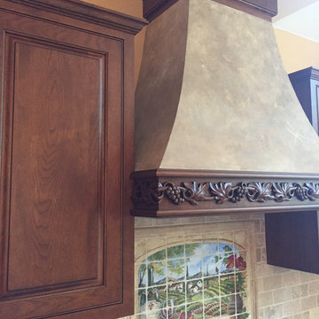 Travertine Marble Range Hood