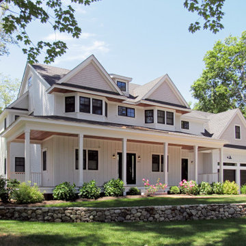 Custom "Farmhouse Colonial" Private Residence - Reading, MA