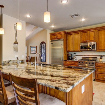 Kitchen remodel, Fireplace renovation, Wet bar