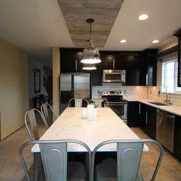 Erie Colorado Modern Industrial Kitchen Remodel