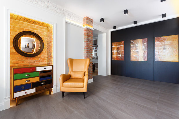 Фьюжн Гостиная by Make Interiors