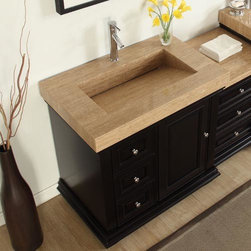 Stone Sinks Bathroom Vanities - Bathroom Vanities And Sink Consoles